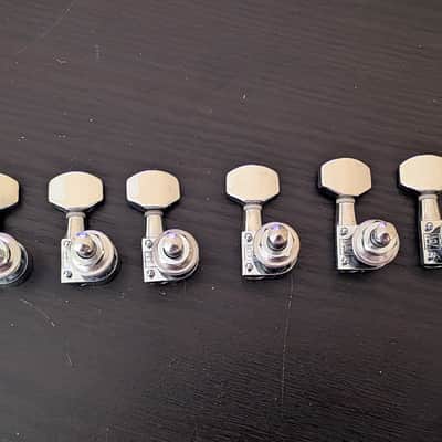 G&L G&L 6 In Line Chrome Tuners Left Hand - Chrome image 2