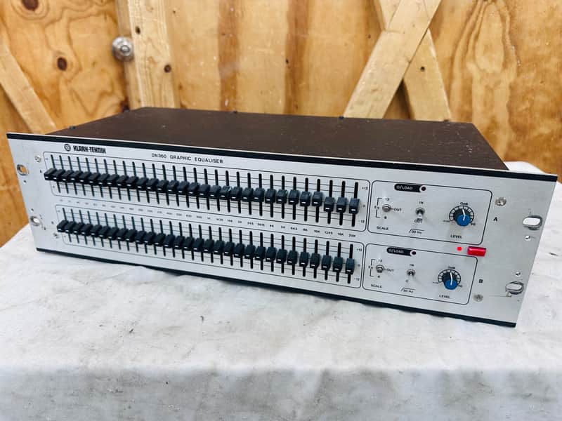 Klark Teknik DN360 2-Channel 31 Band Graphic Equalizer - Tested & Working #26066 image 1