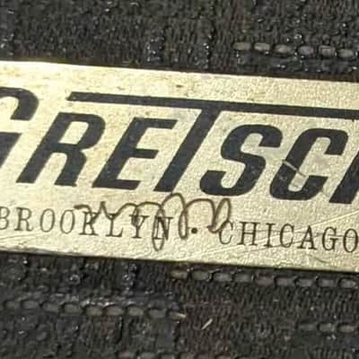 Gretsch Vintage Guitar Case "Chicago-Brooklyn" Plated for White Falcon Elecric Guitar image 8