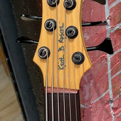 Roscoe Custom Century 6-String Bass 2006 - owned & enjoyed by Florida Legend Jeff Carswell ! image 5