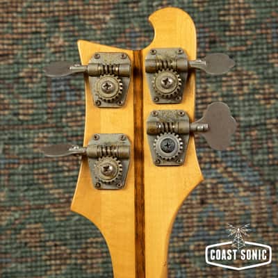1976 Rickenbacker 4001S Standard Model Bass, with case image 13