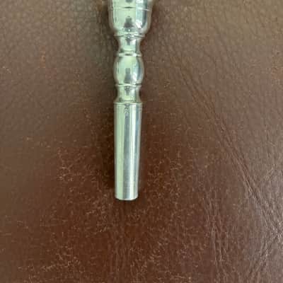 Buescher Model 9 Bb Trumpet (1921) (rare mute) (silver plated) (gold wash bell) (LP) SN 81491 image 24