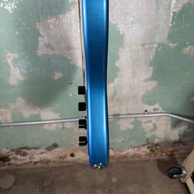Sadowsky MetroExpress Hybrid P/J Bass with Roasted Maple Fretboard 2023 - Present - Ocean Blue Metallic High Polish image 14