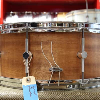 2024 Kerf Drum Co. 6.5x14 Mahogany Snare Drum image 4