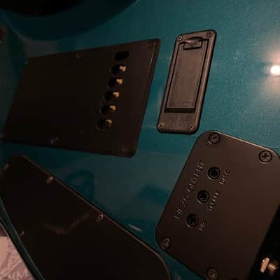 Ernie Ball Music Man JP6 Piezo 2007 - Teal Pearl image 6
