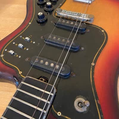 Musima Eterna De Luxe 25 Jaguar Electric Guitar GDR Vintage and Rare 1979 image 7