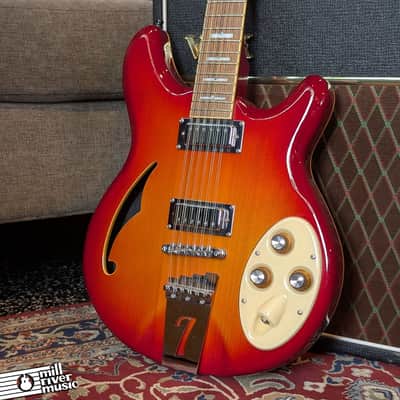 Italia Rimini 12-String Semi-Hollow Electric – Hard Case – Used Excellent