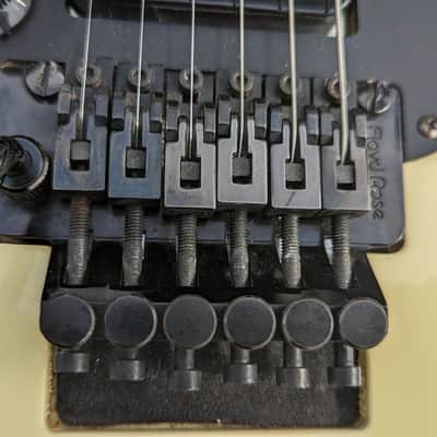 1986 Kramer American Pacer Deluxe - Left Hand - White / Rosewood image 9