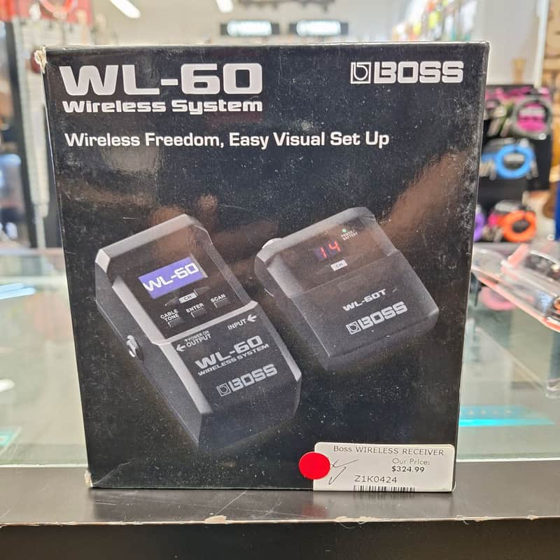 Boss WL-60 Wireless System 2019 - Present - Black image 1