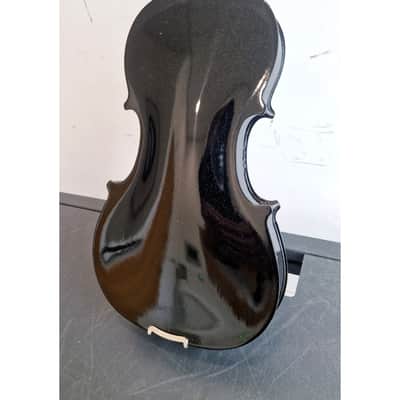 Black Student Violin with Case - String Instruments - Black - Excellent w/ Hard Case image 15