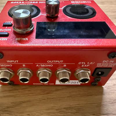 Boss RC-10R Rhythm Loop Station 2019 - Present - Red image 3