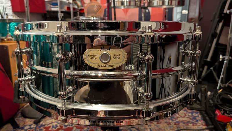 Pearl SensiTone Elite Custom Alloy Steel Snare  2005-2011 image 1