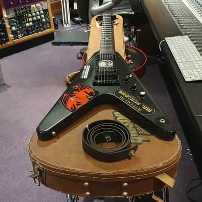 Black Label Society (Zakk Wylde Band) Artist Owned Tour Guitar: Gibson Gothic Flying V image 12