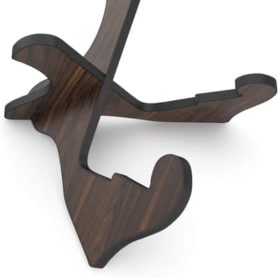 Guitar Stand Wooden Guitar Stand Portable Folding Instrument Holder for Acoustic Classic Electric Bass Guitar (Black walnut) image 1