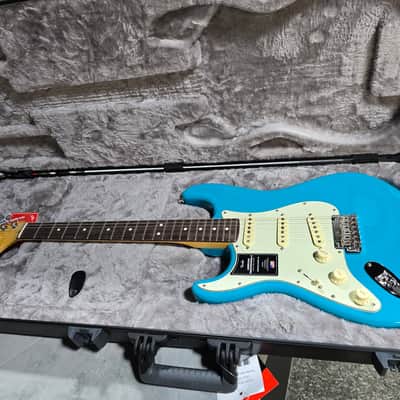 Fender American Professional II Stratocaster LH - Miami Blue w/Rosewood FB & OHSC + PLEK*D #693 image 10