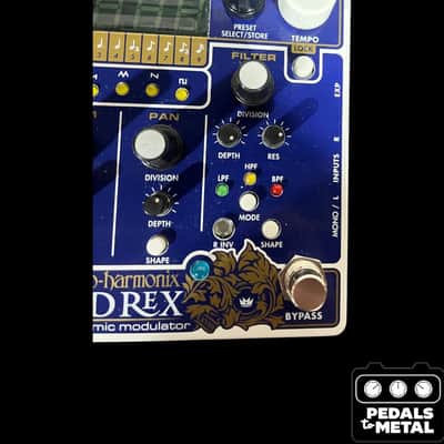 Electro-Harmonix Mod Rex Polyrhythmic Modulator 2018 - Present - White / Blue - X15822 image 6