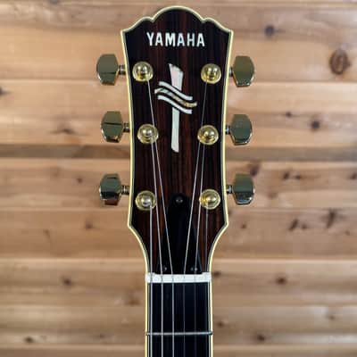 Yamaha 1998 AEX-1500 Electric Guitar USED - Natural image 3