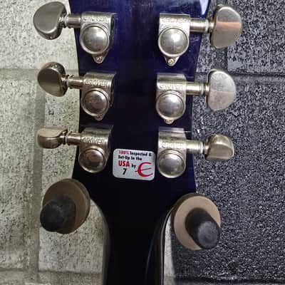 Epiphone Les Paul Standard Plus Top PRO 2019 - Blueberry Burst image 8