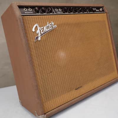 1962 Fender Pro Amp 6G5-A 1x15" Combo w/ JBL D130 & Flight Case #59044 image 20