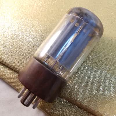Mullard 5AR4 tNOS AT1000 TESTED Vacuum Tube f32 Blackburn 4-notch plates BROWN BASE rare GZ34 Rectifier 1965 image 9