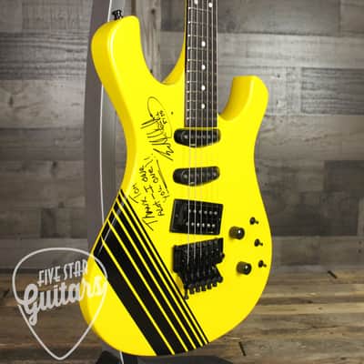 1988 Kramer Paul Dean - Autographed and Gifted to Tom Weber from Eddie Van Halen with Hard Shell Case, Handwritten Note from Eddie, and more!?? image 10