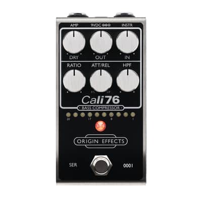 Origin Effects Cali76 Bass Compressor Black image 1