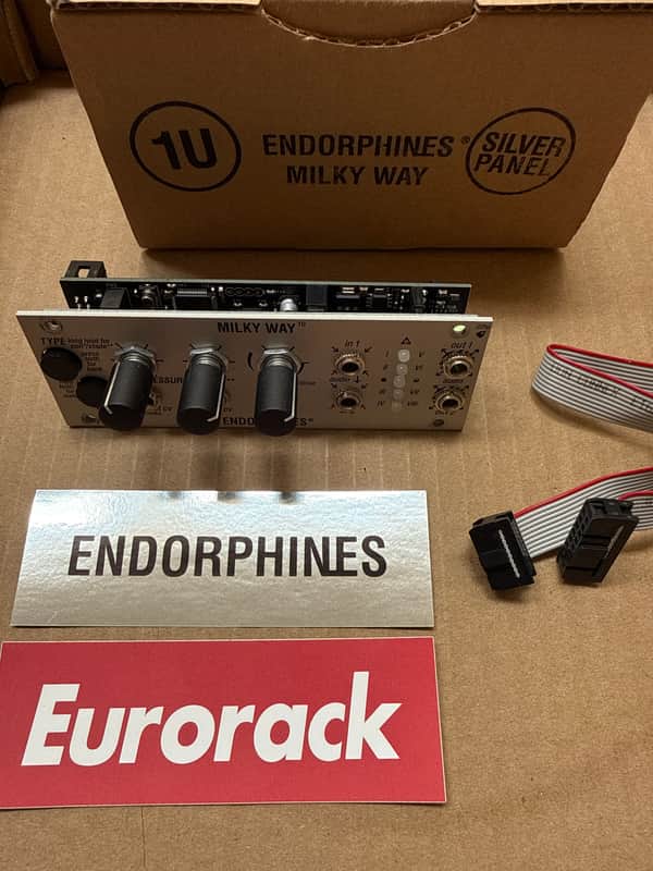 Endorphin.es Milky Way 1U Eurorack Synth Module 2019 - Present - Silver