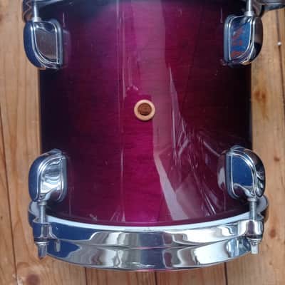 Vintage Tama Starclassic Maple 8x8" Rack Tom 1995 - Violet Shade (VLS) - Made in Japan - Excellent Condition image 4