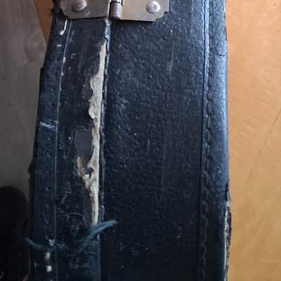Epiphone Electric Guitar Case CHIPBOARD USA 3 LATCH 70s - BLACK / BROWN INSIDE image 6