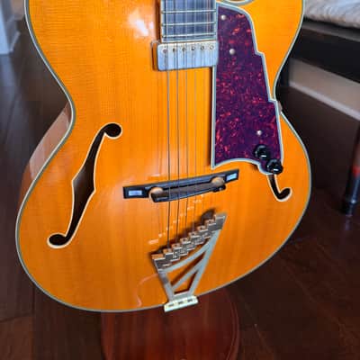 D'Angelico Excel EXS-1  Archtop Honey Blonde image 3