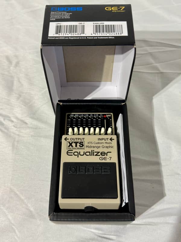 XAct Tone Solutions Boss GE-7 Equalizer with Mod 2006 - Present - Grey