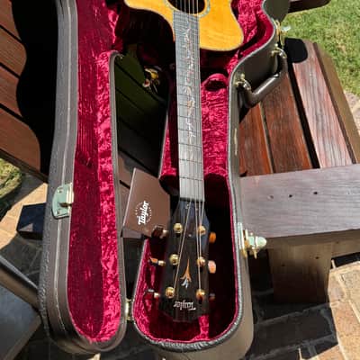 Taylor 2024 "Catch" Custom #27 Grand Auditorium Bearclaw Sitka/Bocote B4027 C14ce Acoustic-Electric Guitar w/HSC image 3
