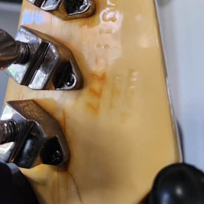Gibson Firebird V 1990 - White - Originally Owned by Jeff Leary of the Butthole Surfers image 7