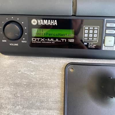 Yamaha DTX-Multi 12 Electronic Percussion Pad 2009 - Present - Black image 3