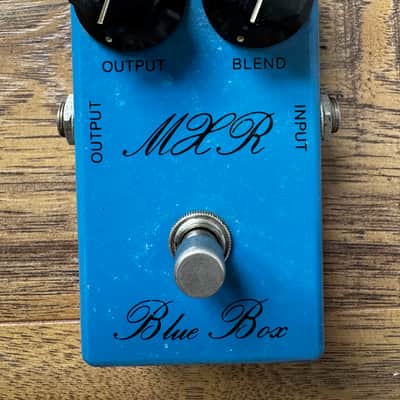 MXR M103 Blue Box Vintage Script 1974 Bud Box image 1
