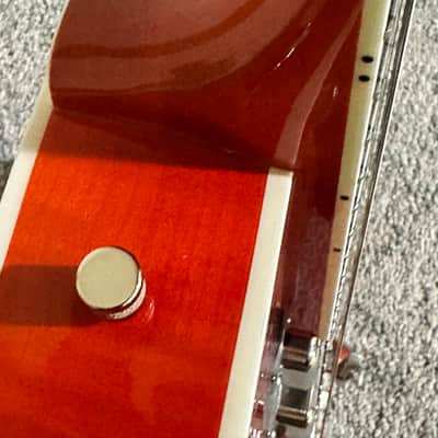 Gretsch G5427T Electromatic Hollow Body with Flame Maple Top 2021 - 2022 - Orange Stain image 8
