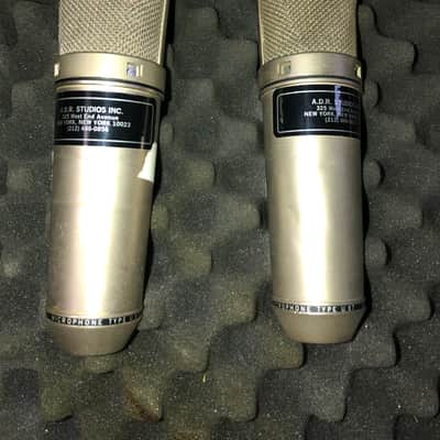 Neumann U 67 Large Diaphragm Multipattern Tube Condenser Microphone Pair 1960 - 1971 - Nickel image 2