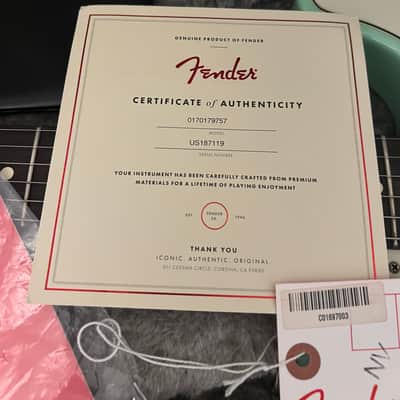 Fender Limited Edition American Professional Telecaster with Rosewood Neck Surf Green 2018 image 15