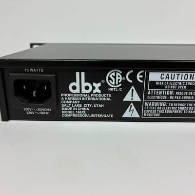 dbx 166XL Stereo Compressor / Limiter / Gate image 13