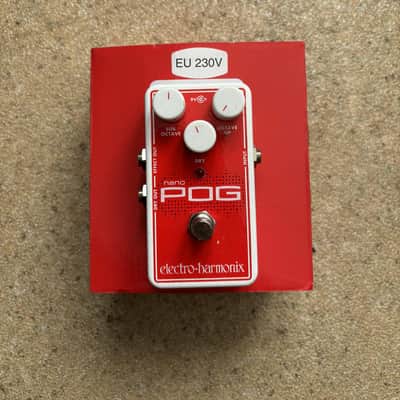 Electro-Harmonix Nano POG Polyphonic Octave Generator 2015 - Present - Red / White image 5