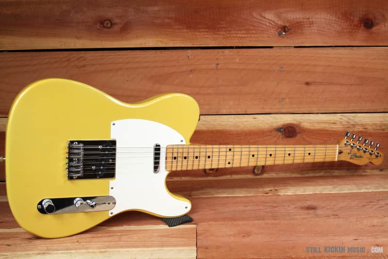 FENDER TELECASTER RARE! VINTAGE 1986 TV YELLOW JAPAN MIJ Tele F