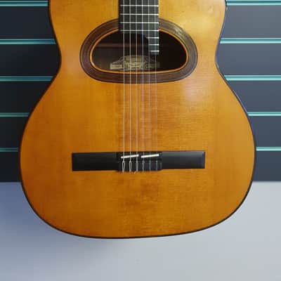 JWC-Guitars Maccaferri D hole “Concert” Model Curly Walnut Gypsy Jazz Guitar image 3