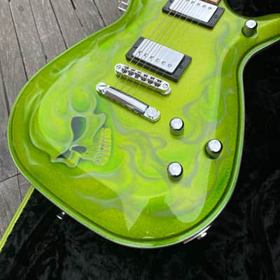 GMP Roxie 2010 - Super Sparkle Green - Ghost Skull image 9