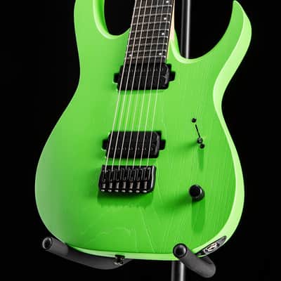 Mayones Duvell DT 7 B26.5 Monolith Lime Green Matte image 5