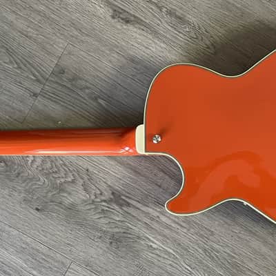 Ibanez AGR63 Hollow Body Electric guitar w/ Bigsby, Vibramate & Gigbag - Gretsch Orange - Gibson wiring harness UPGRADE image 11