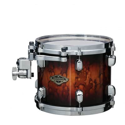 Tama WBST12R-MBR Starclassic Walnut/Birch Lacquer Rack Tom 12 - Molten Brown Burst image 9