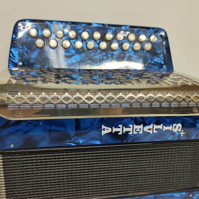 Silvetta +AD Accordion 2020's - Blue Diamond image 2