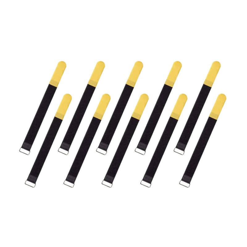 RockBoard Cable Ties, 10 pcs., Large - Yellow image 1
