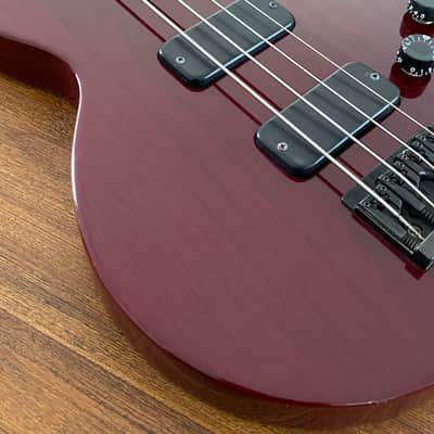 Gibson Les Paul Bass, Cherry, USA 1990, Active, Hard Case image 6