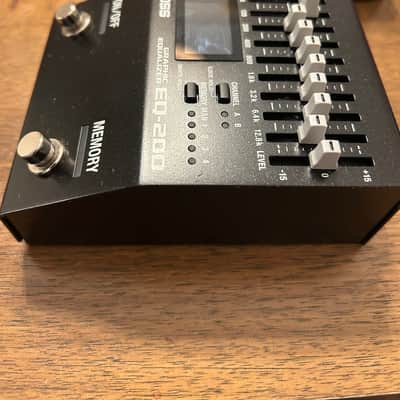 Boss EQ-200 Equalizer 2019 - Present - Black image 3